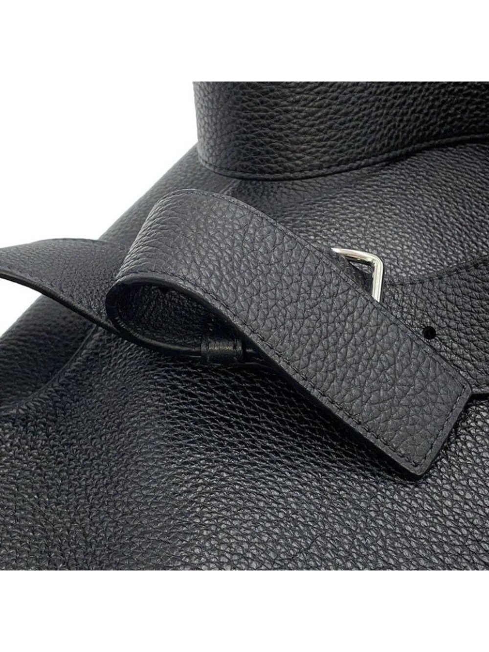 Prada Backpack Vitello Daino Triangle Leather - Picture 9 of 10